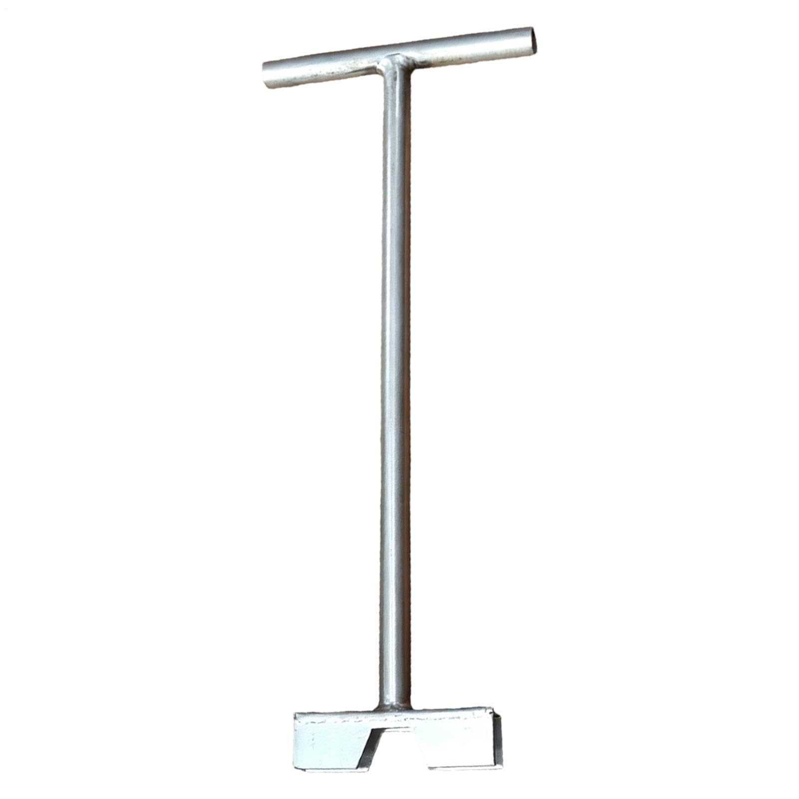 Llave de válvula de bola, mango largo, acero, 51 cm, agua, gas, resistente