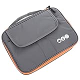 Organisateur électronique de voyage : empêche les articles de fuir ou de se perdre considérablement grâce à une conception de fermeture à glissière sûre et utile, peut également les petits objets, d'accessoires numériques