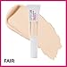 Maybelline New York Super Stay Super Stay Full Coverage, Brightening, Long Lasting, Under-eye Concealer Liquid Makeup For Up To 24H Wear, With Paddle Applicator, Fair, 0.23 fl. oz.