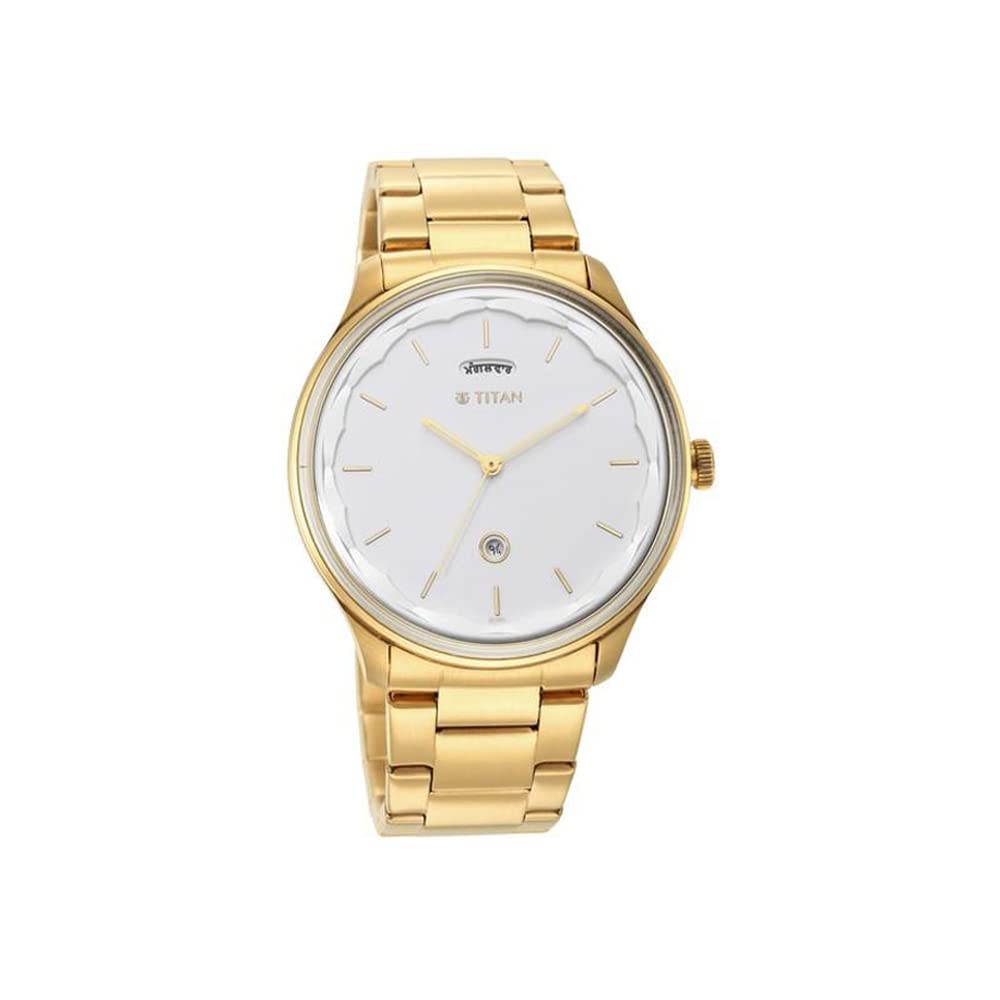 Titan Womens White Dial Stainless Steel Analog Watch (B0B75CJ5QS) Amazon Price History, Amazon Price Tracker