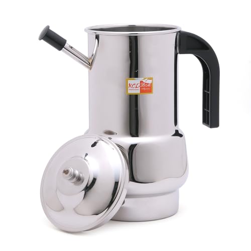 Image of KCL Stainless Steel - Oil Dispenser With Nozzle Oil Pot - 1000ML