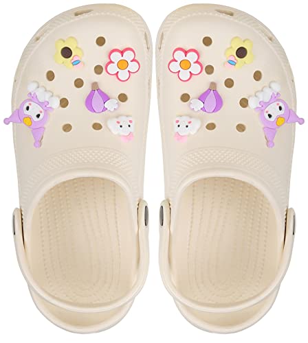 Image of CASSIEY Polyvinyl Chloride Shoe Jibit Charms Clog Pack Of 2, 5, 6, 7, 9, 10, 12,14 Pcs Different Characters Used To Decorate Clogs Shoes For Rounded Holes Charms For Shoes