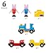 BRIO World Peppa Pig Train - 6-Piece Wooden Toy Train Playset with Peppa & George Figures - Works with All World Railway Sets - FSC-Certified - Imaginative Play for Kids Ages 3 & Up