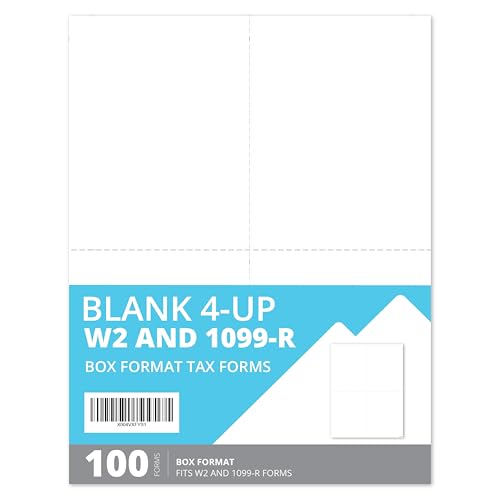 Feuilles vierges W2 4 Up Blue Summit Supplies pour éviter les bourrages jet d'encre