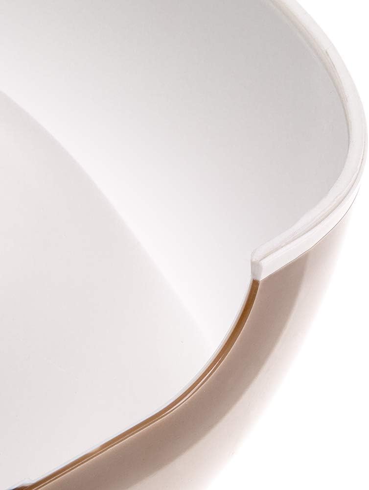 Ferplast Glam Cat Bowl - Fashionable, Non-Slip Plastic Cat Food and Water Bowl, Easy to Clean, 0,4 Liter, Grey 6 41IHSkCDzBL. AC SL1000