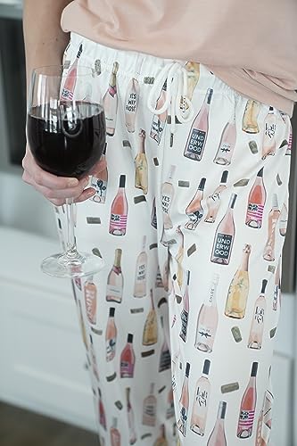 Wine Pajama Set - Wine Pajama Pants, Champagne Pajamas for Women, Cute Pajama Sets for Women3