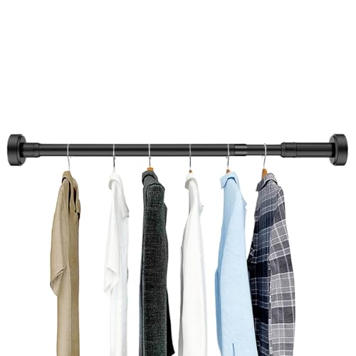 Porta asciugamani per bagno, bastone per tende da bagno,Asta per doccia da bagno retrattile in acciaio inossidabile senza trapano | Asta di supporto per abiti da guardaroba, porta-asciugatrice regolab