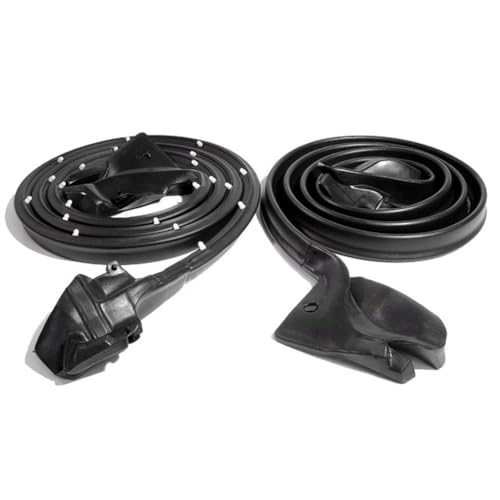 Metro Moulded Parts LM 22-B Molded Door Seals with Clips and Molded Ends Compatible with/Replacement for Chevrolet Camaro 1970-1981 9868430/1