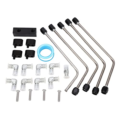 Kit d'évent à vapeur croisé LS en acier inoxydable et aluminium CNC premium