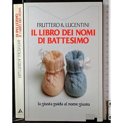 Il Libro Dei Nomi DI Battesimo