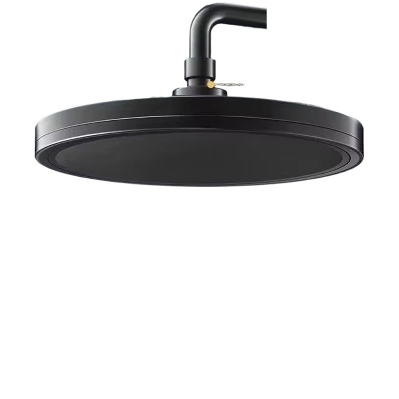 Mqfbnnp Black Shower Head Shower Head 230.0Mm Big Panel Showerhead 6 Mode Supercharge Rainfall High Pressure Top Rain Faucet Bathroom Accessories(Black)