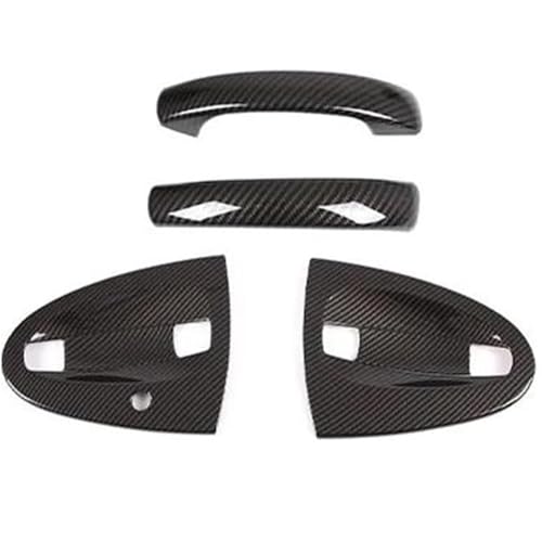 Poignée de porte extérieure ABS carbone Smart 451 protection gauche - 2