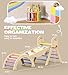 Philnas Pikler Triangle Set, 9-in-1 Foldable Wooden Climbing Toy for Toddler 1.8-7Y, Montessori Climber Gifts, Indoor Jungle Gym with Arch&Ramp&Ladder for Kids to Learning Through Playing