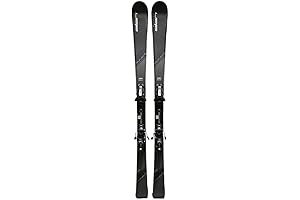 Elan Truflex LS EL 10.0 Black/White System Skis 2024: Superior Performance and Convenience