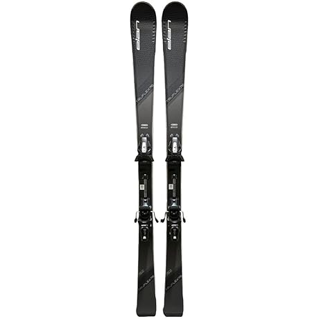 Elan Truflex LS EL 10.0 Black/White System Skis 2024: Superior Performance and Convenience