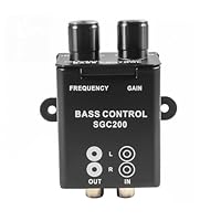 Sarini Auto Verstärker Controller Lautsprecher Bass Einsteller Subwoofer Equalizer Crossover Bass Controller Knopf