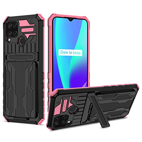 Coque blindée Realme C15 C25 C12 protège écran et appareil photo