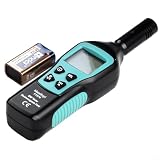 Hasaller Elektromagnetischer Feldtester, EMF-Messgerät, Strahlungsdetektor, 0,1–199,9 mG, 1–1999 V/M, 5 Hz – 3500 MHz, mit Audio-Alarm, Temperaturanzeige für Heimbüro-Geräte, Sicherheitskontrolle