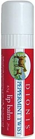 Dionis Peppermint Twist Lip Balm 0.28oz (8g) by Dionis