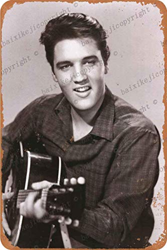 AFEBOO Love Me Tender – Elvis Presley Tin Signs Metal Poster Retro Garage Home Garden Wall Birthday Party Bar Cafe Kitchen Vintage Wall Decor Art 20X30CM - Les Beatles, Paul McCartney, John Lennon, RIngo Starr, George Harrison AFEBOO Love Me Tender - Elvis Presley Tin Signs Metal Poster Retro Garage Home Garden Wall Birthday Party Bar Cafe Kitchen Vintage Wall Decor Art 20X30CM
