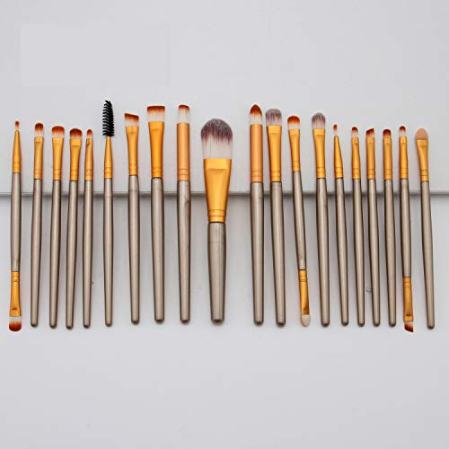 image for AQwzh 20PCS Make Up Brush Sets, Foundation Eyebrow Eyeliner Blush Cosm