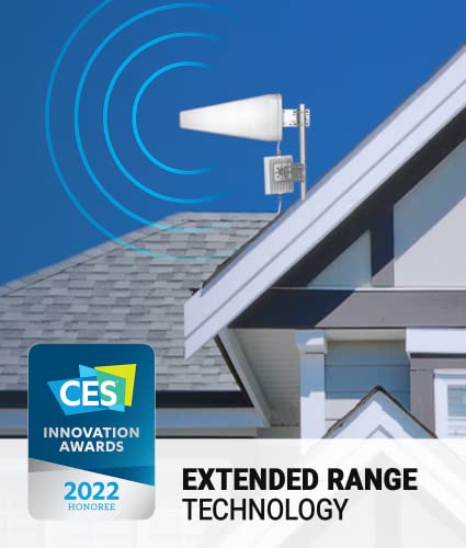 Image of SureCall Fusion4Home Max | Most Powerful 5G /4G Cell Phone Signal Booster for Home | Best-in-Class Extended Range Technology | All-Carrier Verizon AT&T T-Mobile US Cellular | FCC Certified USA Company