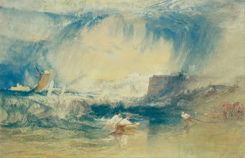 Cuadro Lyme Regis Dorsetshire de Turner en lienzo clásico para salón