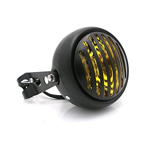 Couverture de phare moto avec grille pour protéger votre optique des projections de pierres