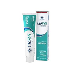 CloSYS Fluoride Toothpaste, 7 Ounce, Gentle Mint, Whitening, Enamel Protection, Sulfate Free