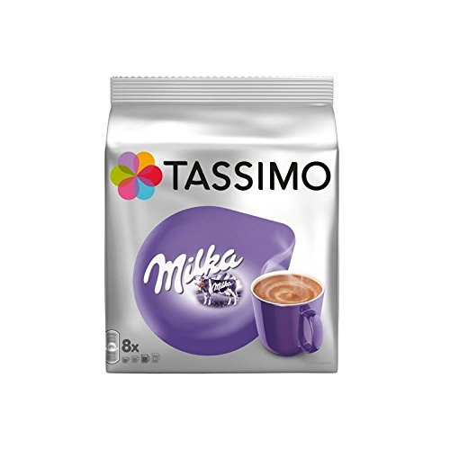 Tassimo Milka Chocolate (8 porciones) (Paquete de 2)