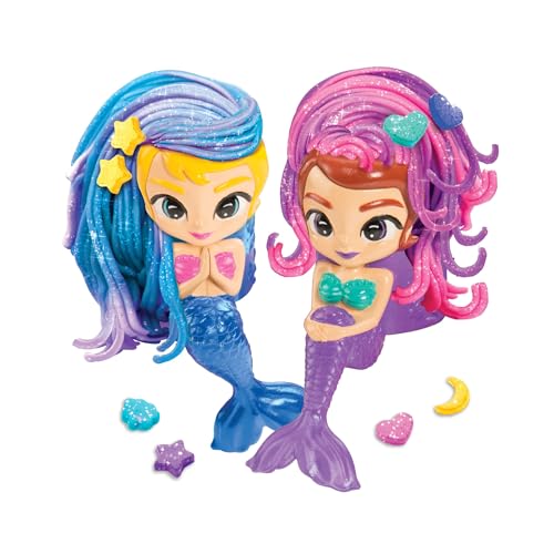 Lexibook, Pâte à Modeler Salon de Coiffure Sirène, CRDOUGH12