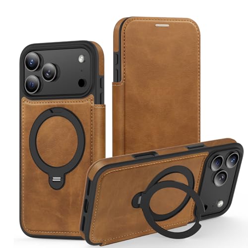 Étui de téléphone magnétique pour iPhone Air antichoc finition laiton élégante