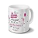 printplanet Tasse mit Namen Bad Colberg-Heldburg - Motiv Keine Frau ist Perfekt, Aber... - Namenstasse, Kaffeebecher, Mug, Becher, Kaffeetasse - Farbe Weiß