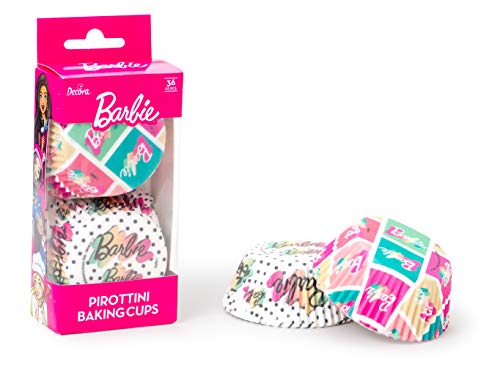 Decora 0403032 Cápsulas Barbie Estilo 2, Papel