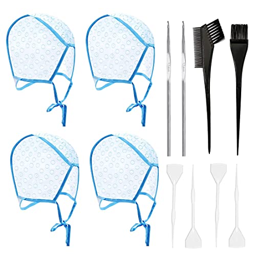 Cuffia Per Meches 5 Pezzi Con Uncinetto – Vantage Profumerie - Foto 4