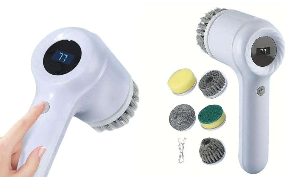 See full amazon price history chart for CARAXIS Electric Spin Scrubber and Cleaning Brush 7 in 1 Magic Brush Power Scrubber Cleaning Tools Spin Scrubber with 5 Brush Heads for All Kitchen and Bathroom Cleaning-Whie-Pack of 1 CARAXIS Electric Spin Scrubber and Cleaning Brush 7 in 1 Magic Brush Power Scrubber Cleaning Tools Spin Scrubber with 5 Brush Heads for All Kitchen and Bathroom Cleaning-Whie-Pack of 1 (B0CVGS282T) Amazon Price History, Amazon Price Tracker