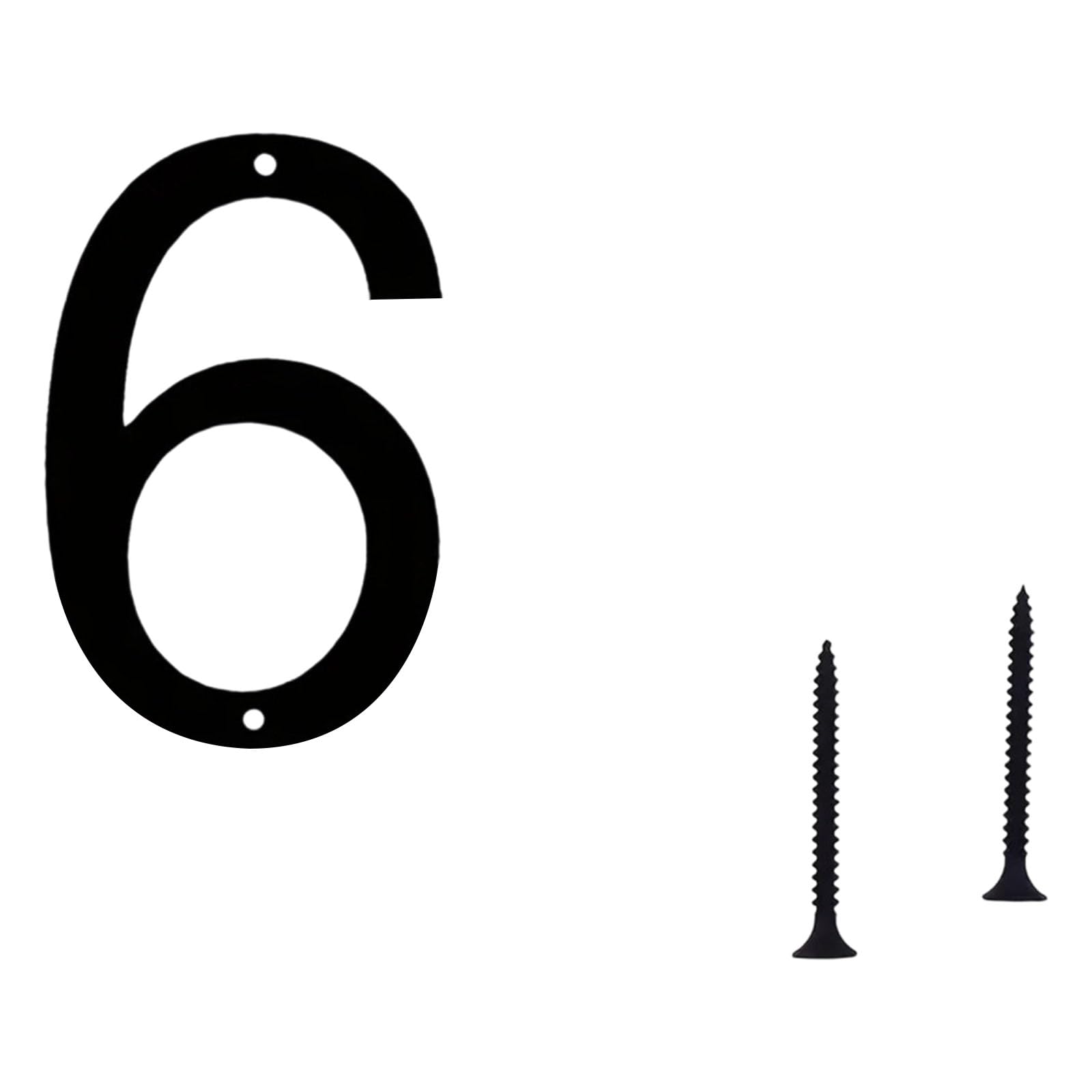 Xinsheinelry Coated Floating Address Numbers, Metal Modern House Plaques for Garden Mailbox Door Decors & Visibility Signage Home Address Number/plaques