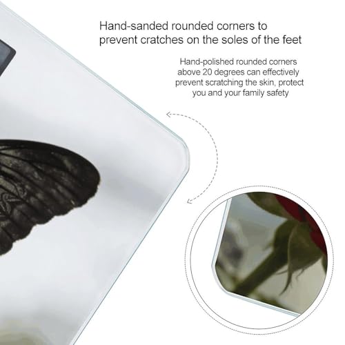 Báscula digital Black Butterfly para baño 400 lb miniatura 4