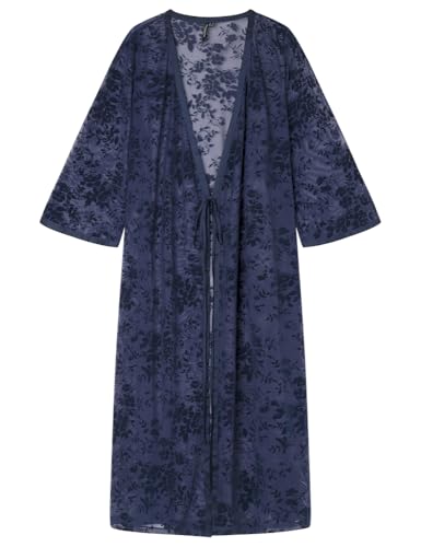 Women´secret Bata Larga Xmas Sense Collection Robe, Blue, M para