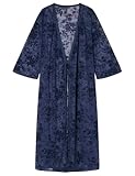 Women'secret Bata Larga Xmas Sense Collection Robe, Blue, M para Mujer