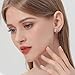 20g Cz Starfish Stud Cartilage Earrings for Women Men Titanium Steel Cute Blue Enamel Crystal Sea Star Flat Screw Back Tragus Helix Piercing Sleeper Tiny Small Studs Hypoallergenic Fashion Jewelry