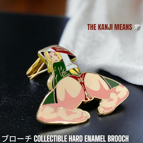 Image of Tsunade Lady Statue and Pin - Sexy Anime Girl Merch in Large Size
