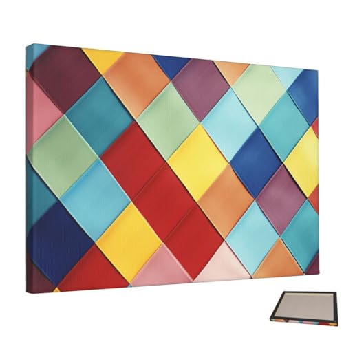 Peinture murale décorative pour sublimer un salon sans cadre