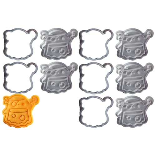 5 Set Biscuit Molds Baking Accessories Halloween Cookie Moulds Biscuit Molding Baking Supplies Suitable Halloween Cookie Molds