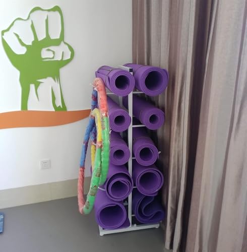 Support de poids pour tapis de yoga à structure verticale double face - 4