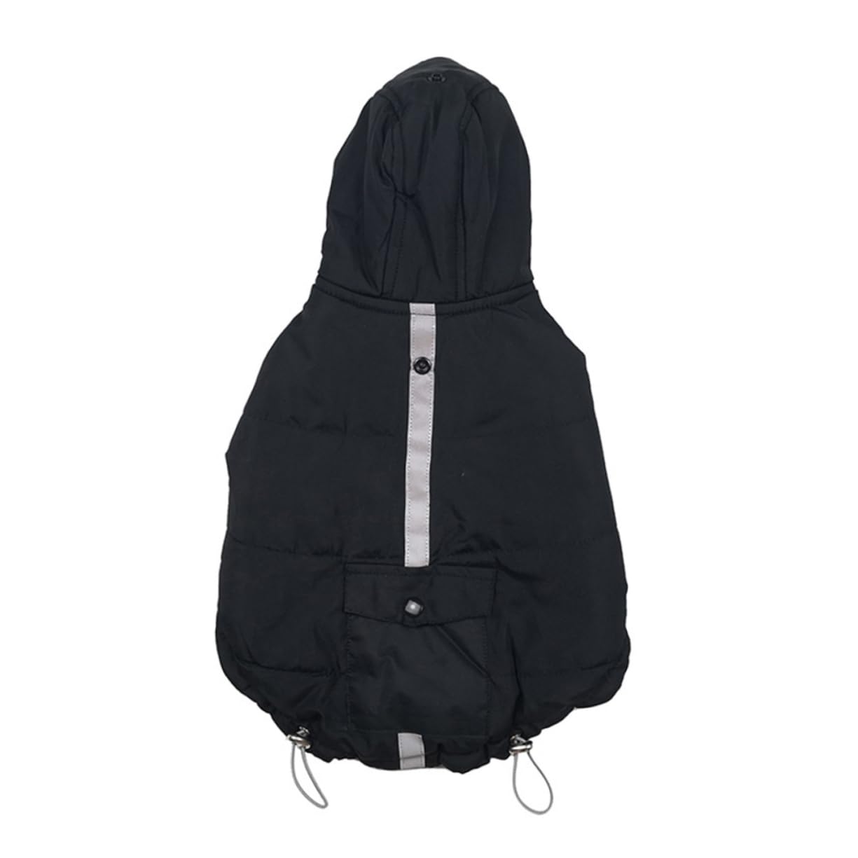 ABOOFAN 3-teilige Hundeweste Zum Warmhalten Baumwollweste Im Dunkeln Leuchtende Jacke Haustier-Schneeanzug Outdoor-hundeweste Größe S Bis L