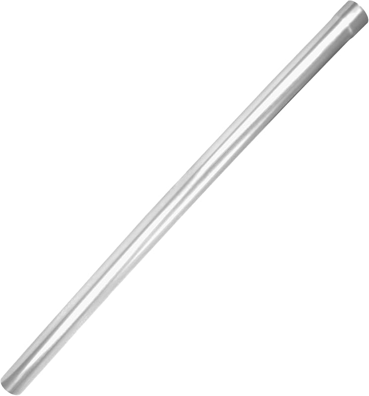 Tubo de escapamento reto LCGP de 2" x 76,2 cm em aço-carbono – 1 unidade