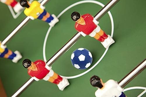 Leosportz Foosball Table Replacement Balls- 36mm Table Soccer Balls for Foosball | Tabletop Game Foosball Accessory | Football Table Accessories (Black and White, 4)