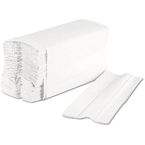 Kruger CWT24002 2-way luxury C folded towels, white, 23 cm x 33 cm, 2500 pieces Cover