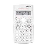 Calculadora científica de grado profesional con 240 funciones científicas. Maneje fácilmente 1 y 2 cálculos estadísticos variables y modos de ángulo (grados, radios y gradientes) y modos de notación científica / ingeniería.